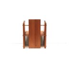 3X Zeer Zeldzame Modenistische Brutalist Fauteuil Ontworpen Door Architect Fritz Zeiger thumbnail 12