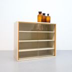 Vintage Apothekers Kast Vitrine thumbnail 2