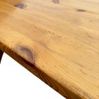 Vintage Dining Table Pinewood 1960 Minimalist Eettafel thumbnail 23