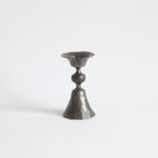 Brutalist Metal Candle Stick thumbnail 2