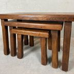 3x Brutalist Nesting Tables thumbnail 7