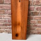 Mid Century Vrouwelijke Robin Hood, Vintage Wanddecoratie, Hout Met Tegels Jaren 60 thumbnail 6