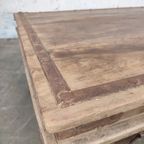 Grote Antieke Indische Tafel thumbnail 10