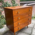 Vintage 4-ladenkastje Klein thumbnail 12