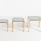 Italian Modern Nesting Side Tables, 1970s thumbnail 4