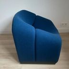 Pierre Paulin’S Blue F598 Groovy M-Chair For Artifort 1970 thumbnail 6