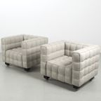 Paar Kubus Fauteuils Josef Hoffmann 65373 thumbnail 9