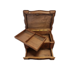 Teak Houten Juwelen Miniatuur Kastje, Jaren 70/80 thumbnail 7