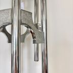 Gaetano Sciolari Chrome Staande Lamp - Jaren 70 thumbnail 8