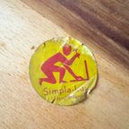 Vintage Stoelen Simpla-lux - Set Van 2- Nederlands Ontwerp - Hout, Kunstleer - Jaren 60/70 thumbnail 4