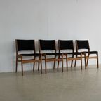 Vintage Eetkamerstoelen | Stoelen | Jaren 60 | Eiken thumbnail 2