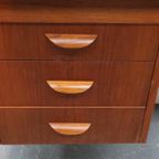 Deens Bureau Teak Mid Century Deens thumbnail 8