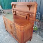 Antieke Hollandse Klap Buffetkast, Dressoir, Wandconsole thumbnail 7