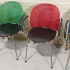 6 Postmodern Orta Stoelen, Christoph Hindermann, Dietiker thumbnail 2