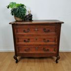 Vintage Queen Ann Ladekastje, Commode Dressoir Ladekast Badkamermeubel 117 thumbnail 2