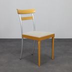 8x Postmoderne Eetkamer Stoel Arco, 1990s thumbnail 2