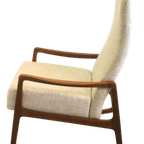 Ole Wanscher France & Son Fauteuil Schommelstoel 'ulfborg' Vintage thumbnail 11