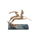 Art Deco Leaping Gazelles - (mb22) thumbnail 7