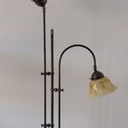 Vloerlamp Met Gemarmerde Glazen Kappen thumbnail 4