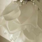 Set Van 2 Glycine Glazen Petal Hanglampen, Spiridon Deco thumbnail 8