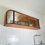 Art Deco Hangvitrine “sarah” Met Glazen Schap thumbnail 5