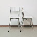 Set X2 Metalen Formica Stoelen thumbnail 2