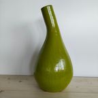 Bloemenvaas Kalebas Cara Design Groen Keramiek thumbnail 2