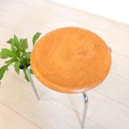 Fritz Hansen Vintage Kruk Design Arne Jacobsen Stoel thumbnail 4