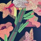 Jonas Wood – "yellow Flower With Lines 2" (2021) thumbnail 2