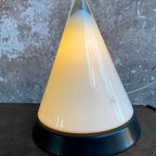 Peill En Putzler Design Teepee Cone Lamp Van Glas , Jaren 80 thumbnail 9