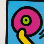 Keith Haring (1958-1990), Untitled Dj 1983, Licensed By Artestar Ny, Printed In U.K. thumbnail 9