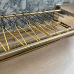 Goudkleurige Aluminium Vintage Kapstok/Garderobe Rek thumbnail 6