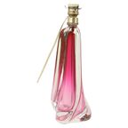 Paarse Roze Tafellamp Kristal Val Saint Lambert Swirl Jaren 60 thumbnail 9