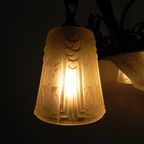 Art Deco Hanglamp Muller Freres Luneville Jaren 30 thumbnail 35