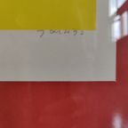 Zeefdruk Jan Snoeck, "balans', 43/100, 1997 thumbnail 5