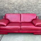 Natuzzi Bank. Leer. Italië. thumbnail 3