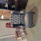 Chesterfield Lord Fauteuil - Vintage Grijs thumbnail 3