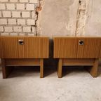 2 Vintage Nachtkastjes Uit De Jaren 70 thumbnail 4