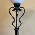 Vloerlamp Schemerlamp Staande Lamp Vintage Jaren 40 Frans thumbnail 4