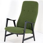 Alf Svensson Kontur Fritz Hanzen Fauteuil Stoel New Upholstery Vintage thumbnail 5