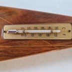 Jaren 50 Atomic Barometer Temperatuurmeter Fifties thumbnail 4
