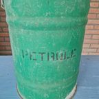 Antieke Metalen Petroleum Kan Goed Bus thumbnail 7