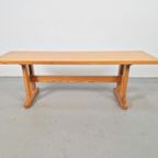 Scandinavisch Moderne Pine Houten Bank Jaren 1960 Grenen thumbnail 4