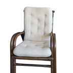 Vintage, Retro Fauteuil Van Manou, Rotan. Jaren '70 thumbnail 2