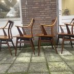 Set 4 Vintage Ums Pastoe Cees Braakman Stoelen thumbnail 2