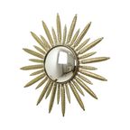 Mid Century Verkoperd Metalen Zonnespiegel Deknudt Convex 55Cm thumbnail 10