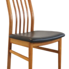 Set Van 6 Kai Kristiansen Stoelen Voor Schou Andersen Vintage 'lille Arden' thumbnail 9