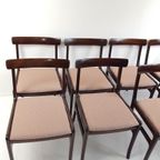 8 Tot 20 Vintage Stoelen Ole Wanscher Danish Dining Chairs thumbnail 5