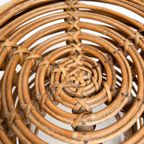 Set Van 2 Rotan Designkrukjes Van Tito Agnoli, 1960's thumbnail 3