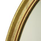 Hollywood Regency Gouden Spiegel Ovaal Deknudt Klassiek thumbnail 12